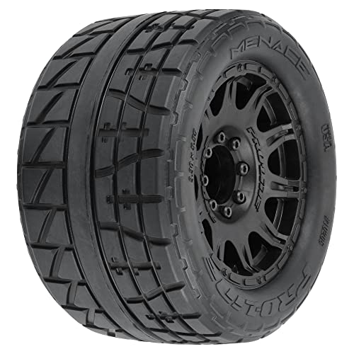 Pro-line Racing 1/8 Menace HP F/R 3.8 MT MTD 17mm Blk Raid 2 PRO1020610 RC Tire
