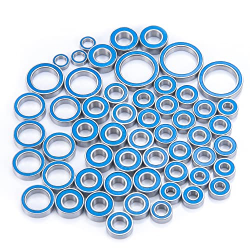 1set/55pcs RC Car Bearing Kit Front&Rear Axle Carrier Kit for TRX6 1/10th RC Crawler Car Upgrades