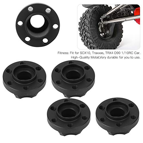4pcs Wheel Hex Hub, RC Wheel Hex Hubs Drive Adapter Fit for SCX10 1/10 RC Crawler 1.9inch 2.2inch Wheel(11mm) Wheel Hex Hub Wheel Hex Hub 8Mm Wheel Hex Hub Adapter