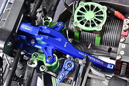 Aluminum Front Chassis Brace For Traxxas 1/8 4WD Sledge Monster Truck 95076-4 - Green