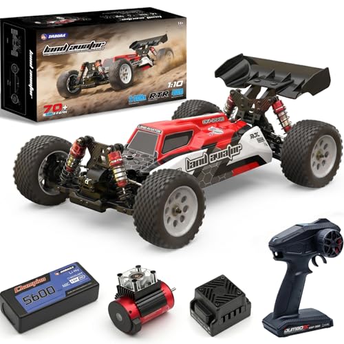 VoleRusher 2026 Upgraded 1/10 RC Cars for Adults, 4WD Brushless Truck, 1001 | RC Cars 1/10 Jaibaile 1001, Gyro 4WD Remote Control Monster Truck, 70+KM/H High Speed Off Road, RTR, Gifts for Men Boys