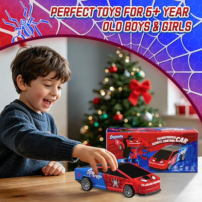 Spider Remote Control Car Cyber-Inspired Transformer Toys Cars | Spider Remote Control Car Cyber-Inspired Transformer Toys Cars - color: Red