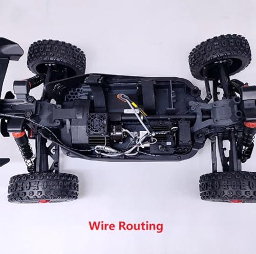 RC Headlight Taillight Kits for Arrma 1/8 Typhon 4X4 223S Front Rear Light LED Light Parts(White & Red)
