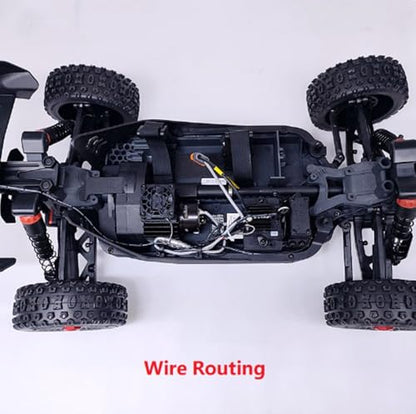 RC Headlight Taillight Kits for Arrma 1/8 Typhon 4X4 223S Front Rear Light LED Light Parts(White & Red)