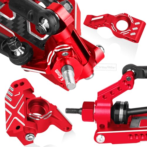 RC Upgrades Part for 1/10 Slash 2WD,Driveshafts,Shock Absorbers &Suspension Arms &Turnbuckles Links&Caster Blocks &Steering Block &Stub Axle Carriers &Shock Towers &Bulkhead,Red - color: Red(2wd)