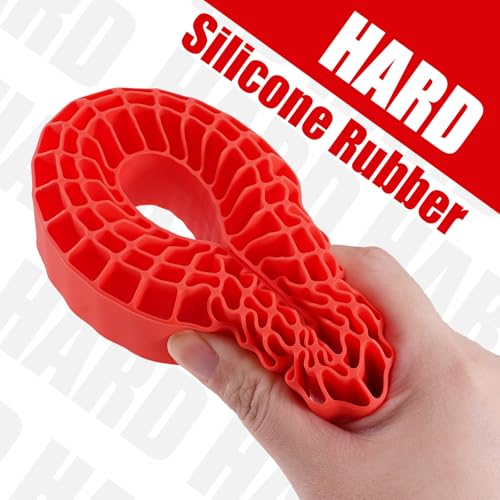 INJORA Silicone Rubber Insert for 118-122mm 4.75" OD 1.9" Tire, Red - color: Red
