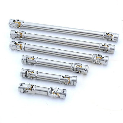 1PC RC Truck Metal Transmission Shaft/Universal Joint (45-170mm Length Range), 1:14 Scale Driveshaft Upgrade for 770S & Tractor Series Car Toy | 47-57mm - color: 47-57mm