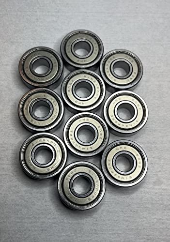 10 PCS (Non CN) Premium Quality Bearing NMB Brand 608ZZ Ball Bearings 8mm x 22mm x7mm