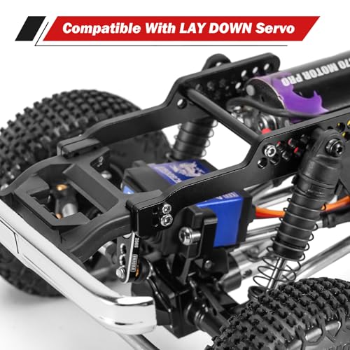 INJORA Aluminum Universal LCG Chassis Frame Kit for TRX4M