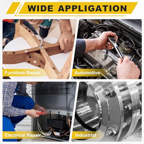 235Pcs Fender Washers, 304 Stainless Steel Flat Washers Assortment Kit, 15 Different Sizes M3 M4 M5 M6 M8 M10 M12 Metal Washers for Screws Bolts Hardware for Various Home Industrial Automotive - size: 15 Sizes 235 Pieces