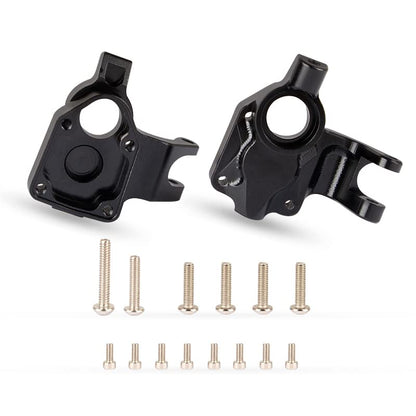 KYX Racing Aluminum Portal Axle Steering Knuckles Set Upgrades Parts Accessories for 1/18 RC Crawler Car Axial Capra UTB18