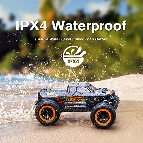 HAIBOXING RC Cars 16889, 1:16 Remote Control Truck for Adults | Hobby RC Truck, 36km/h High-Speed 2.4G Remote Control Car for Boys, RC Crawler Off-Road Vehicle with 2 Batteries