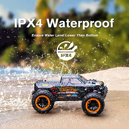 HAIBOXING RC Cars 16889, 1:16 Remote Control Truck for Adults | Hobby RC Truck, 36km/h High-Speed 2.4G Remote Control Car for Boys, RC Crawler Off-Road Vehicle with 2 Batteries
