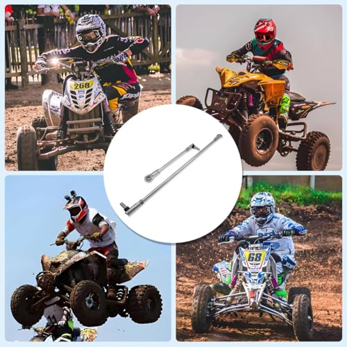 3/8-24 Short & Long Tie Rod Set w/Ends Replacement Fits Yerf Dog Go Kart Cart