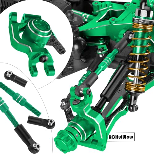 RC Upgrades Part for 1/8 Typhon 3S BLX,Shocks,Driveshafts,Transmission,Turnbuckles,A Arms,Caster Block Set,Center CVD &Support,25T Servo Saver,58T Slipper,Steering,Green
