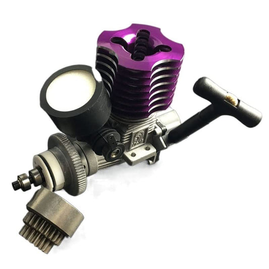 02060 VX 18 Engine 2.74cc Pull Starter Purple RC 1/10 Nitro Car On-Road Car for94122/94177/94188(02060-SLC) - size: 02060-SLC