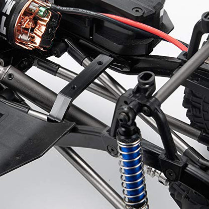 RC Crawler Car Aluminum Front Rear Chassis Brace Mount Frame Rail Brace Bracket for 1/10 Axial SCX10 II 90046 90047 SCX10 Upgrades Parts Accessories