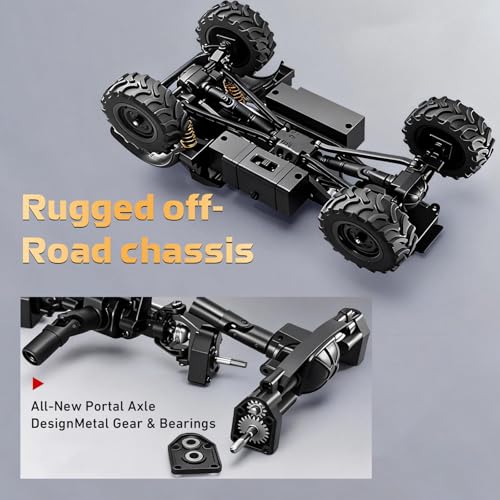 MN-333 1/18 Semi-Truck RC Crawler, Unimog U4000 4WD Full Scale Off Road RC Rock Crawler, 4x4 RC Car RTF Alloy Climing Vehicle for Hobby Gifts - color: Green