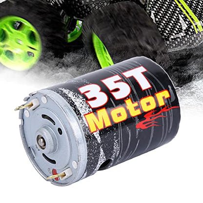 540 Brushed Motor Spare Part Accessory for 1/10 RC Car Boat Model, High - Purity Copper Windings with Super Large Bearing, Precisely Balanced Rotor for Stable Performance (M540-35T) - size: M540-35T