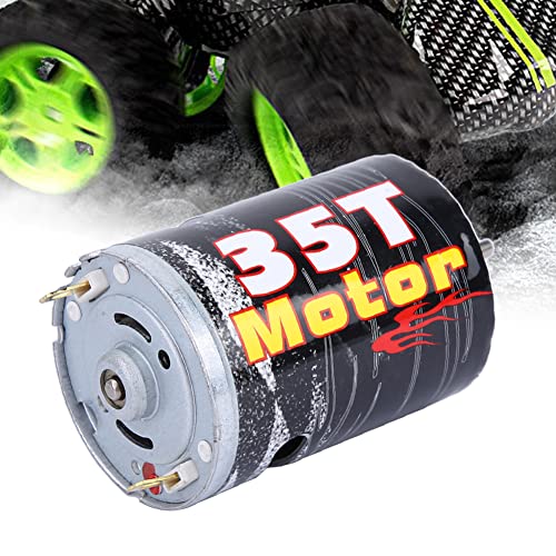 540 Brushed Motor Spare Part Accessory for 1/10 RC Car Boat Model, High - Purity Copper Windings with Super Large Bearing, Precisely Balanced Rotor for Stable Performance (M540-35T) - size: M540-35T