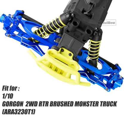 RC Suspension Arms Upgrades Part for 1/10 Gorgon 2WD RTR Brushed Monster Truck(ARA3230T1), Alloy Aluminium Front Upper& Front Lower& Rear Suspension Arms A arms, Navy Blue - color: Navy Blue(6pcs)