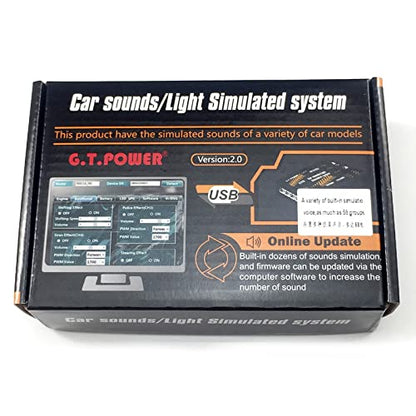 GT Power RC Sound/LED Light Simulated System for On/Off Road Drift Car Buggy