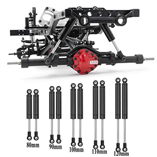 RCLIONS 110mm RC Shock Absorber Damper Internal Spring for 1/10 Crawler Car | TRX4 SCX10 II III D90 Redcat Gen7 Gen8 Upgrade Parts - size: 110mm