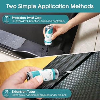 Treadmill Belt Lubricant, 100% Silicone Treadmill Lube High-Temperature Resistant Stable Lubricant, with Application Tubes and Precision Screw Caps 500cs, 4.2 Ounce - color: 4.2 Ounce - 500cs