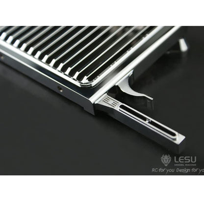 Metal US in Stock Front Net Bumper Compatible with DIY Lesu Rc 1/14 Tractor Truck Car