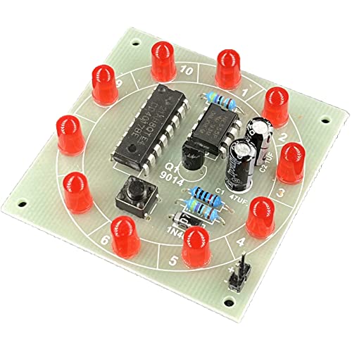tingbowie Soldering Practice Kit – DIY Electronic Soldering Project Training Board for Beginners