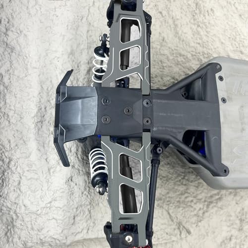 Aluminum Suspension A Arms for 1/10 Traxxas Rustler Slash Stampede Hoss 4WD 4x4 Upgrade Parts Replacement of Part 3655 (Titanium) - color: Titanium