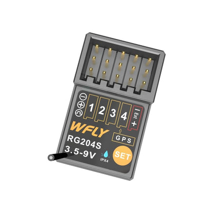 WFLY RG204S mini rc car Receiver 4 Channels rc Receiver for WFLY X9S rc car Transmitter