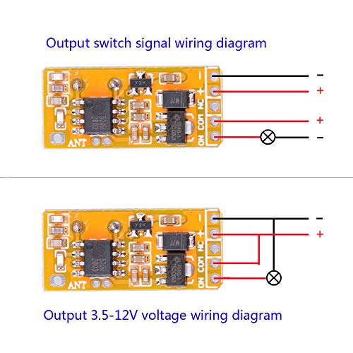 3.7-12V Wireless Remote Control Switch Mini Small PCB 433mhz RF Transmitter,3V -12V Battery Power Circuit Micro Controller for DIY