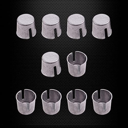 10 Piece Battery Post Terminal Shims, Ampper Lead Terminal Shim Caps with 12 Piece Washers for Top Post Battery Post Ends Repair - color: Shims & Washers R/B