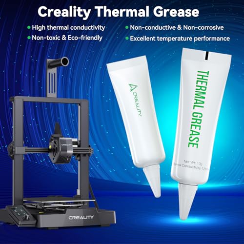Creality Official 1PCS Thermal Grease + 1PCS Lubricant Grease+1PCS Glue Stick for Ender 3/Ender 3 V2/Ender 3 V3/V3 SE/KE/Ender 3 V3 Plus/K1/K1 Max/K1C/K1 SE//K2 Plus 3D Printer - style: Thermal+Lubricant+Stick