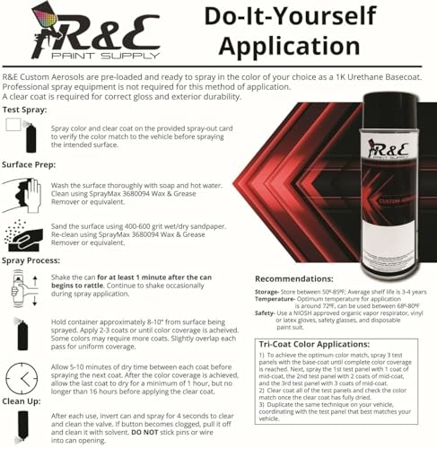 Automotive Paint for GM WA9260, Victory Red, 11oz Aerosol - style: 11oz Aerosol