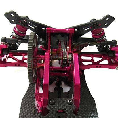 1/10 Alloy & Carbon Chassis Sakura D4 RWD Drift Car Frame Body Kit #KIT-D4RWD