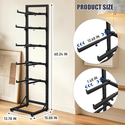RC Car Stand Display Rack, Universal RC Model Display Shelf, Adjustable RC Car Show Stand for 1/6 1/10 1/12 1/18 1/24 FCX10 FCX24 FCX18 SCX24 SCX18 SCX10 Scale Cars Trucks