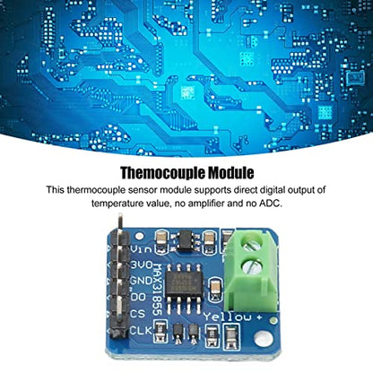 K Type Thermocouple Module Wide Measuring Range High Accuracy MAX31855 Module for Temperature Sensor with SPI Interface