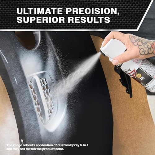 Rust-Oleum 2X Automotive Enamel 5-in-1 Spray Paint, Gloss Clear | Fast Dry, Adjustable Custom Spray Dial, Multi Surface (Metal, Wood, Plastic and More), Any Angle, Ultimate Coverage - color: Gloss Clear, size: 12 Ounce (Pack of 1)