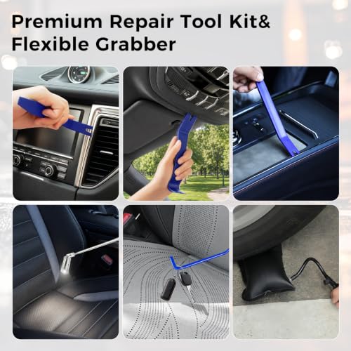 24-Piece Automotive Tool Kit with Carrying Bag for Vehicle Maintenance