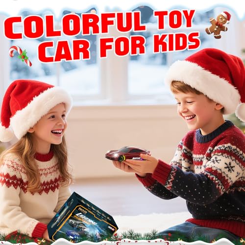 1/43 RC Drift Car, Mini Drifting RC Car with Gyro 2.4GHz Full Proportional Drift Cars 4WD RTR Remote Control Cars with Colorful Lights High Speed Fast Racing Vehicle Gift for Kids Boys Adults - color: Red+bk