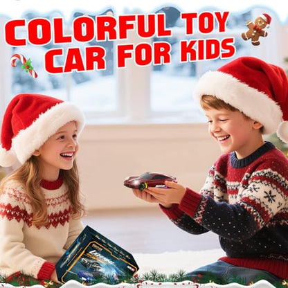 1/43 RC Drift Car, Mini Drifting RC Car with Gyro 2.4GHz Full Proportional Drift Cars 4WD RTR Remote Control Cars with Colorful Lights High Speed Fast Racing Vehicle Gift for Kids Boys Adults - color: Red+bk