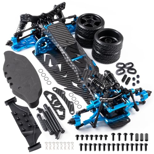 Alloy & Carbon RC Chassis Body Frame Kit for 1/10 Sakura D5 | Rear Wheel Drive, Upgrade Parts, Standard+MR, RC Road Drift Car