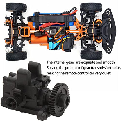 RC Gear Box Diff Set, RC Rear Differential Gear Set for ZD Racing 1/16 S16 EX16 16426 2011 Black