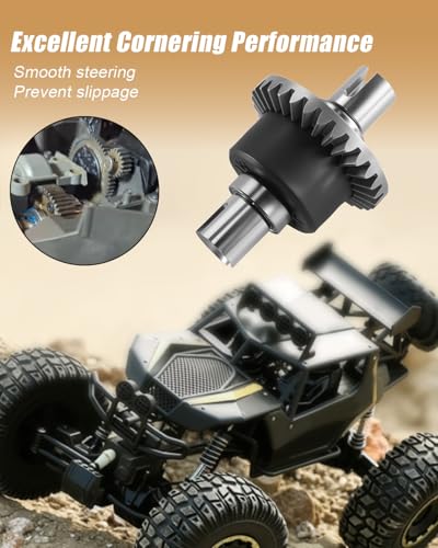 Differential Drive Assembly Fit for JJRC C8805 RC Cars | RC Car Differential Gear Component, Drive Assembly Parts, 1/14 Buggy Vehicle Accessory