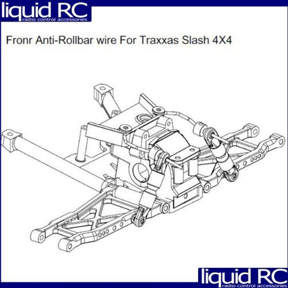 Hot Racing SLF311 Front & Rear Sway Bar 4WD Slash Rally