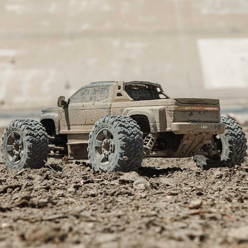 ARRMA RC Truck 1/10 Big Rock 4X4 223S BLX BRUSHLESS Street Truck RTR (Batteries and Charger Not Included) with DSC, (Black), ARA4312V4T1 - color: Black