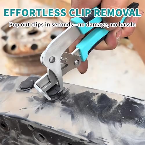 Car Clip Pliers/Disassembly Tools 2026 Upgrade Automotive Clip Removal Pliers Trim Removal Tool Panel Trim Snap Plier for Car Fasteners Ergonomic Grip Stainless Steel Head (1PC) - color: 1pc
