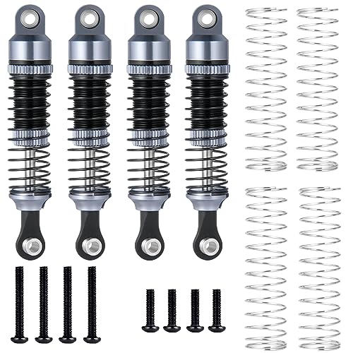 52mm Shock Absorber Damper Upgrade Parts, Titanium | For 1/18 TRX4M, RC Crawler Car - color: Titanium